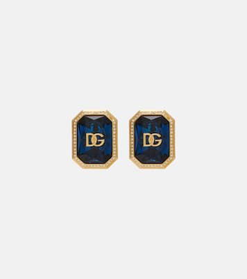 DG embellished clip-on earrings | Dolce&Gabbana