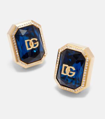 DG embellished clip-on earrings | Dolce&Gabbana