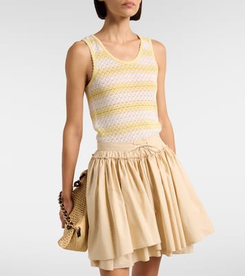 Top Paula's Ibiza en coton mélangé à rayures | Loewe