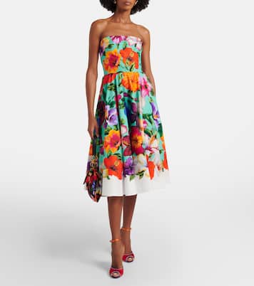 Bustier-Kleid aus Baumwolle | Dolce&Gabbana
