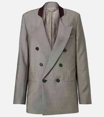 Blazer Beatrice en mezcla de lana y mohair | Victoria Beckham
