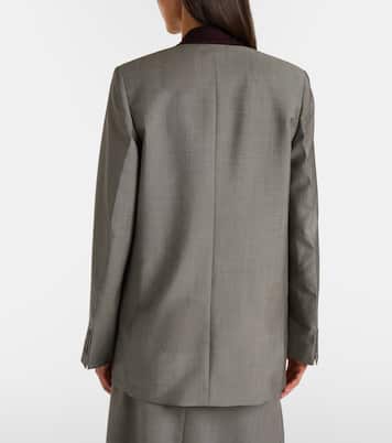 Blazer Beatrice en mezcla de lana y mohair | Victoria Beckham