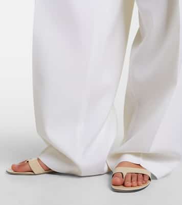 Helix leather thong sandals | Christen