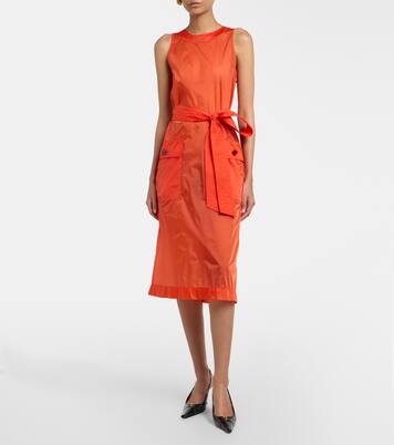 Hemdblusenkleid aus Satin | Saint Laurent