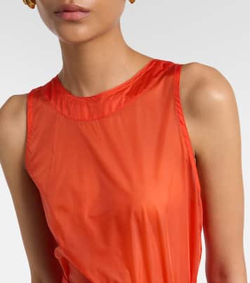 Hemdblusenkleid aus Satin | Saint Laurent