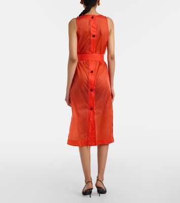 Hemdblusenkleid aus Satin | Saint Laurent