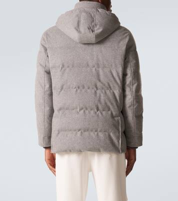 Daunenjacke aus Wollflanell | Brunello Cucinelli