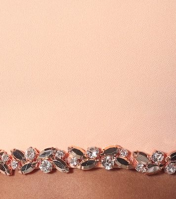 Verzierter Minirock aus Cady | David Koma