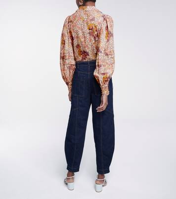 Chemise Circe en coton mélangé à fleurs | Ulla Johnson