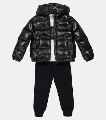 Fustet hooded down jacket | Moncler Enfant