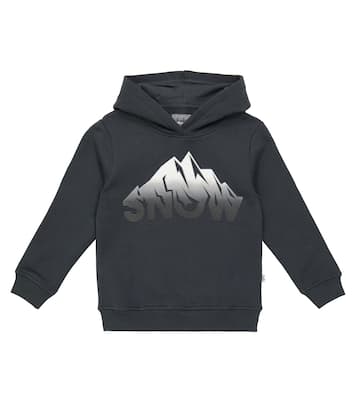 Bedruckter Hoodie aus Baumwolle | Il Gufo