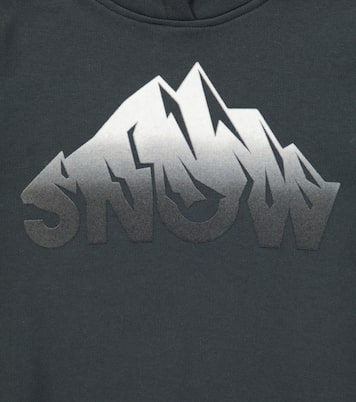 Bedruckter Hoodie aus Baumwolle | Il Gufo