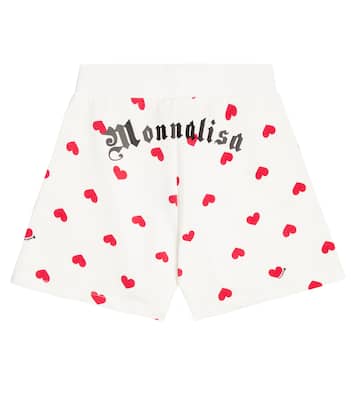 Printed cotton-blend shorts | Monnalisa