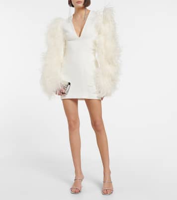 Robe à plumes | David Koma