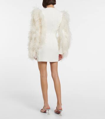 Robe à plumes | David Koma