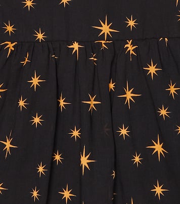 Star-print dress | Mini Rodini