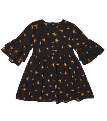 Star-print dress | Mini Rodini