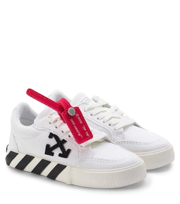 Low Vulcanized leather sneakers | Off-White Kids