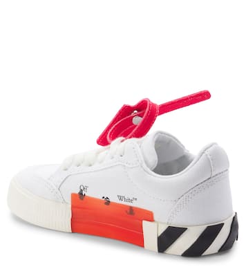 Low Vulcanized leather sneakers | Off-White Kids
