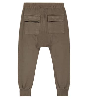 Cotton jersey sweatpants | Rick Owens Kids