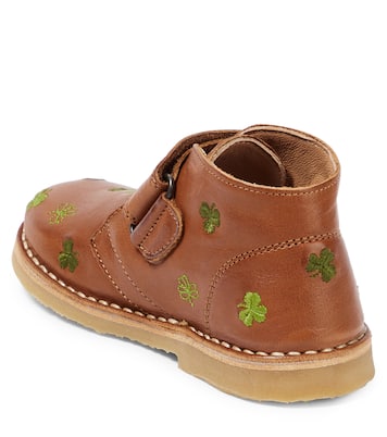 Embroidered leather boots | Petit Nord