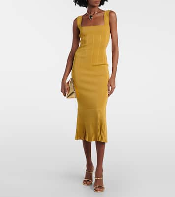 Midikleid Atalanta aus Rippstrick | Galvan