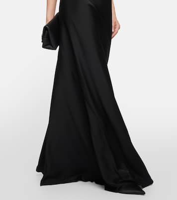 Satin slip dress | Victoria Beckham