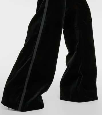 Gerade Hose Barine aus Baumwollsamt | Costarellos