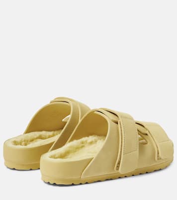 x Tekla Uji suede slides | Birkenstock 1774