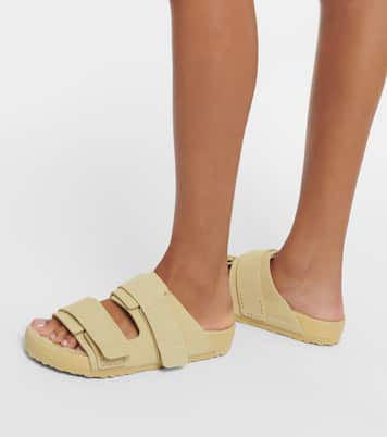 x Tekla Uji suede slides | Birkenstock 1774