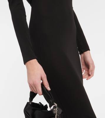 Asymmetric jersey maxi dress | Alex Perry