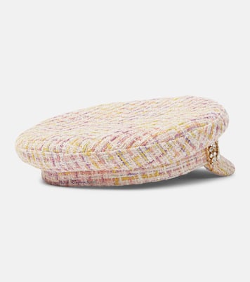 Bouclé newsboy cap | Roger Vivier