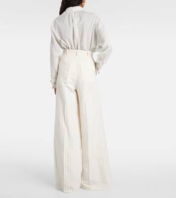 Weite Hose Giuliva aus Canvas | Max Mara
