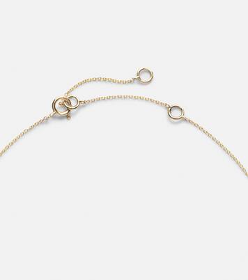 Hey Mama 10kt gold necklace with diamonds | Stone and Strand