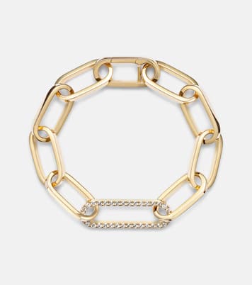 Link 18kt gold bracelet with diamonds | Bucherer Fine Jewellery