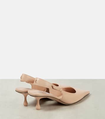 Amel 50 leather slingback pumps | Jimmy Choo