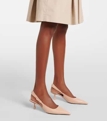Amel 50 leather slingback pumps | Jimmy Choo