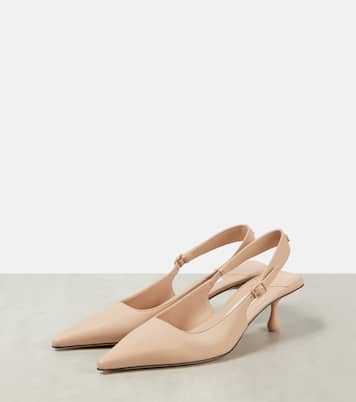 Amel 50 leather slingback pumps | Jimmy Choo