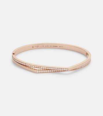 Pulsera Antifer de oro rosa de 18 ct con diamantes | Repossi