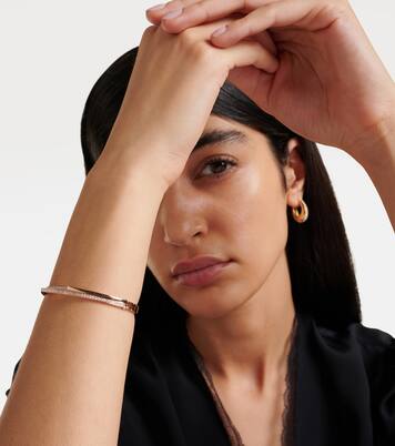 Pulsera Antifer de oro rosa de 18 ct con diamantes | Repossi