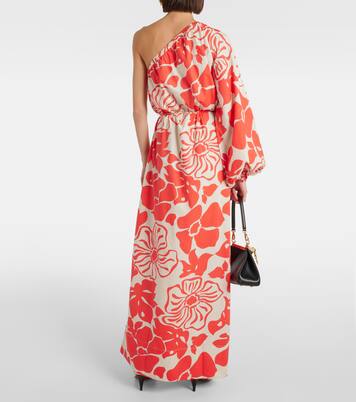 Robe longue Amorosa en coton à fleurs | Faithfull