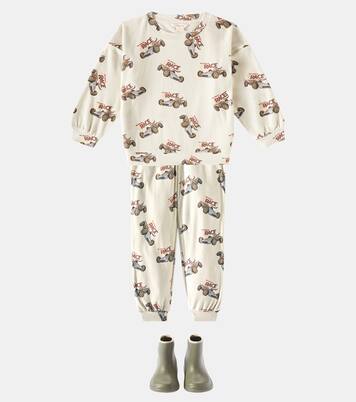 Itty printed cotton-blend fleece sweatshirt | Konges Sløjd