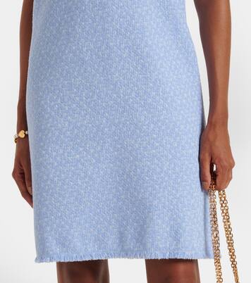 DG wool-blend tweed minidress | Dolce&Gabbana