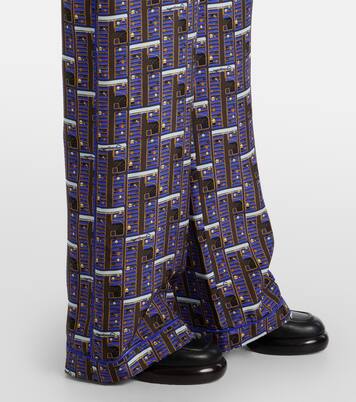 Gerade Hose aus Seide | Burberry