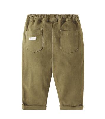 Baby Olb cotton-blend straight pants | Donsje