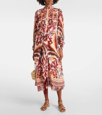 Robe longue Toucans imprimée | Farm Rio