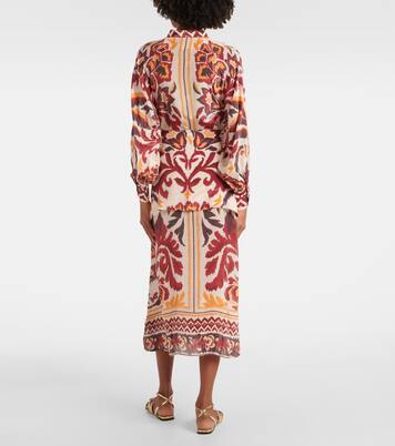 Robe longue Toucans imprimée | Farm Rio