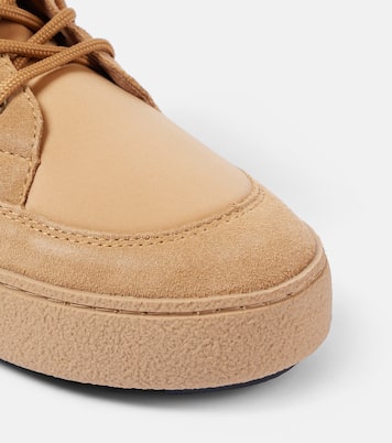 Ltrack suede-trimmed combat boots | Moon Boot