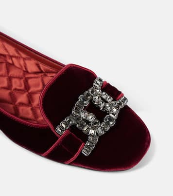 Kate embellished velvet ballet flats | Tod's