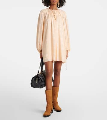 Dakota suede biker boots | Chloé